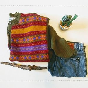 Vintage Wool Sweater by Claude Vernet